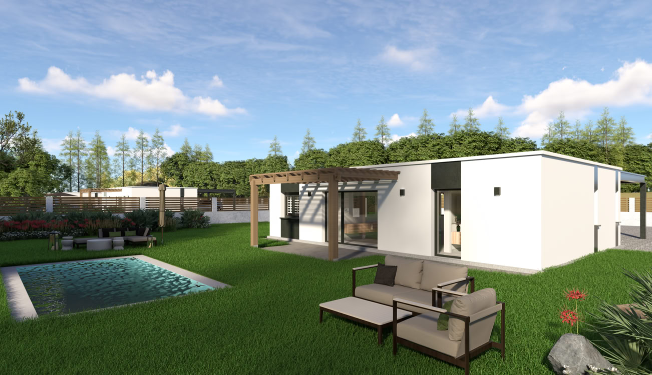 Casa prefabricada Modelo Madrid