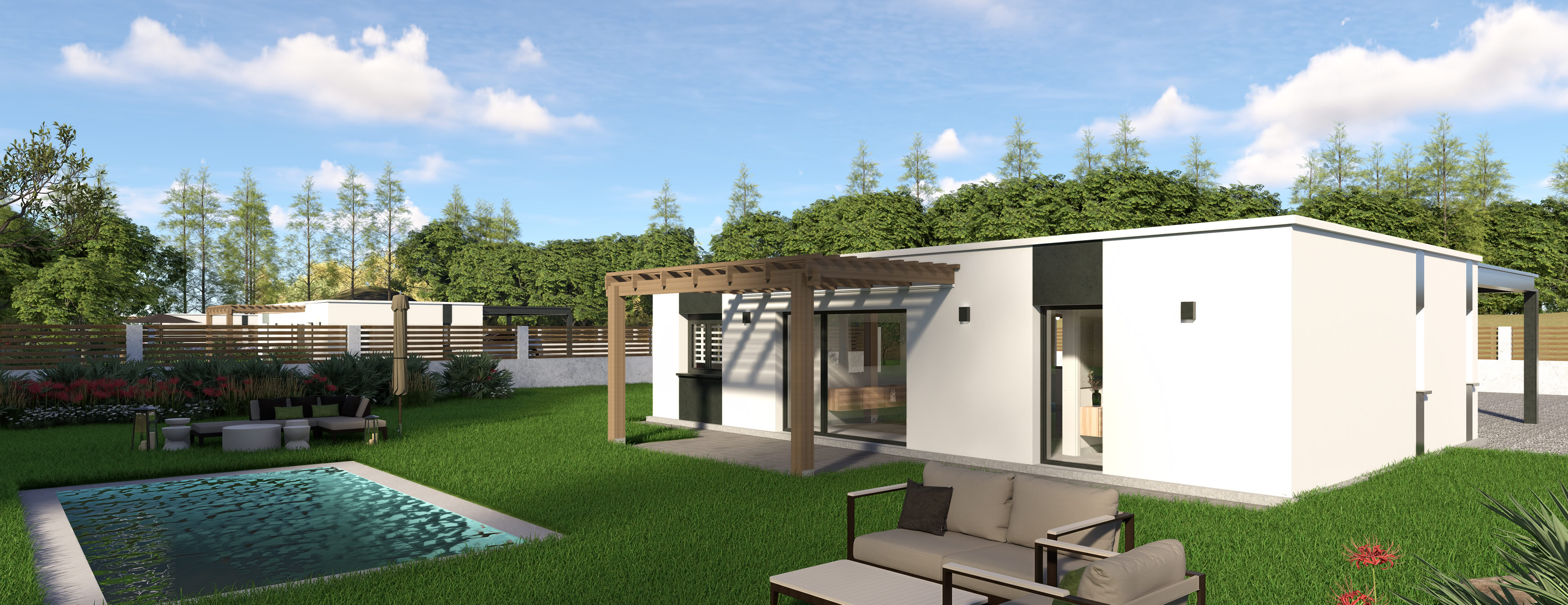 Casa Prefabricada Barata Modelo Barcelona