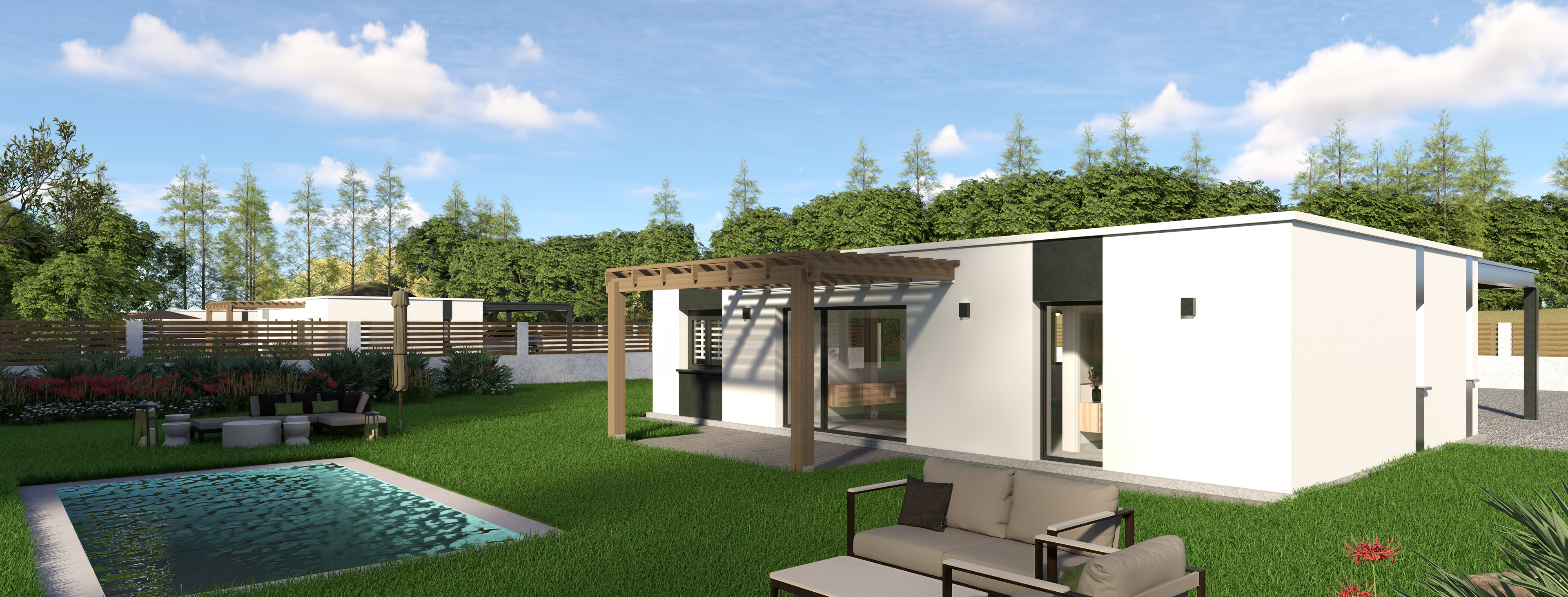 Casa Prefabricada Barata Modelo Barcelona