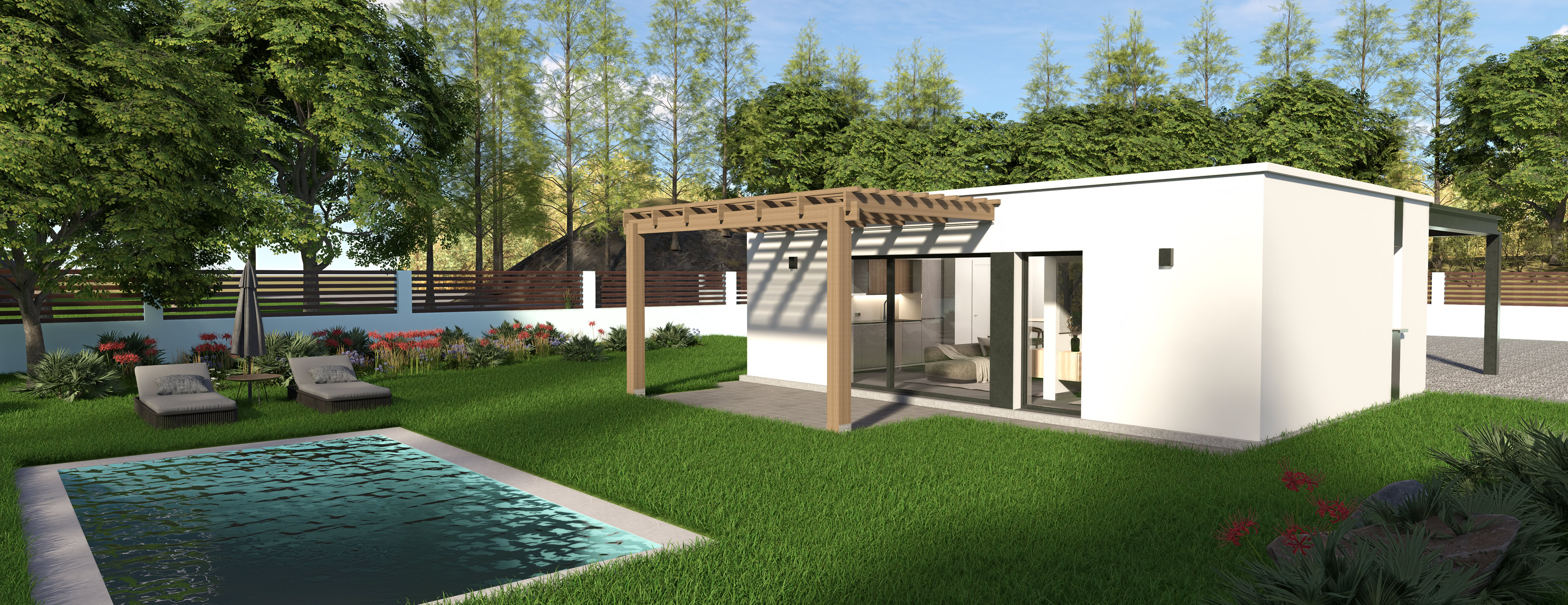 Casa Prefabricada Barata Modelo Sevilla