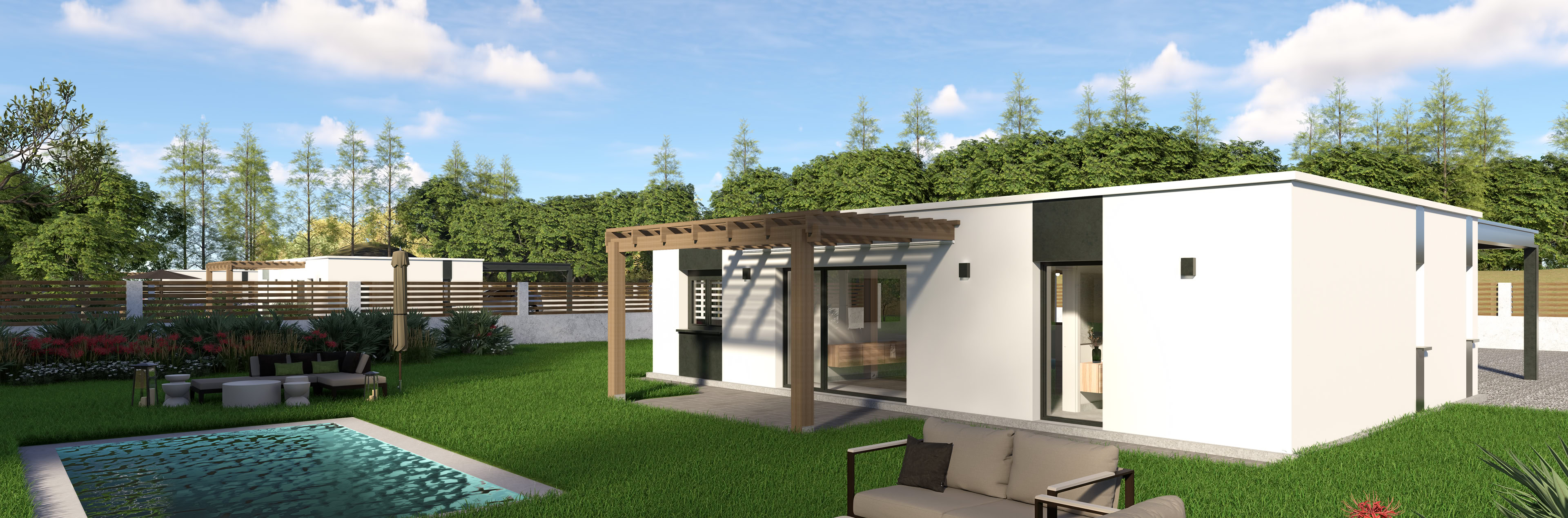 Casa Prefabricada Barata Modelo Barcelona