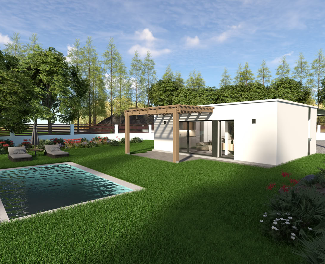 Casa prefabricada low cost modelo Sevilla