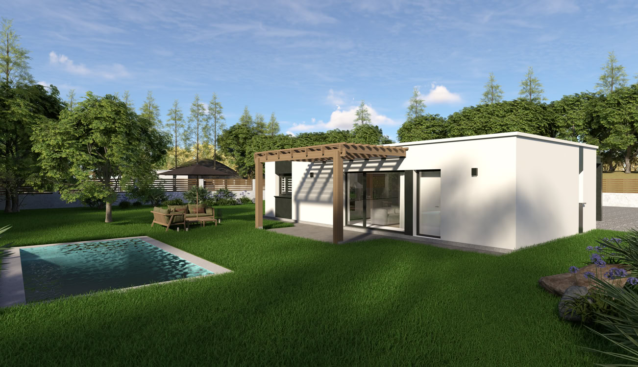 Casa prefabricada Modelo Sevilla