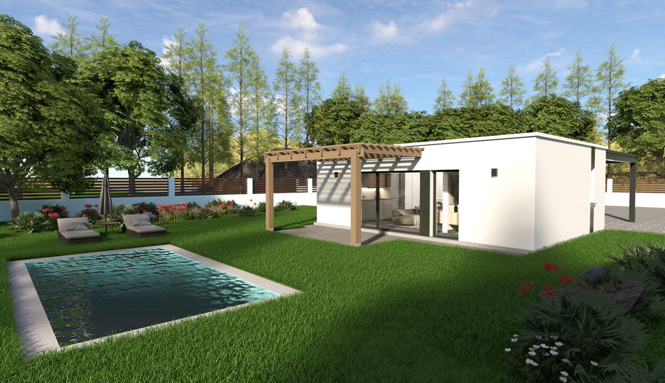 Casa prefabricada Modelo Barcelona