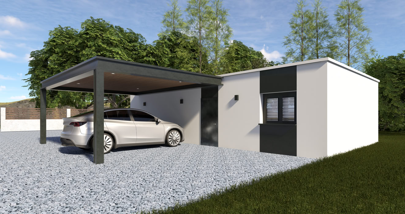 Casa prefabricada modelo Madrid